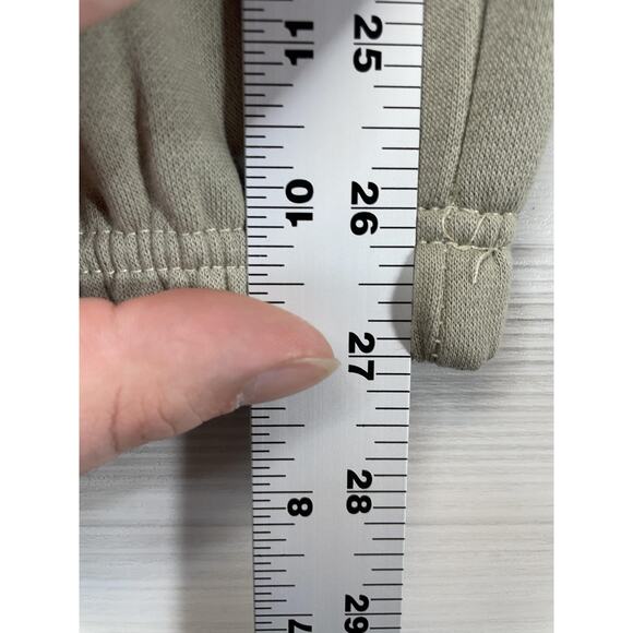 Fear Of God Essentials Pants Mens Medium Beige 100% Cotton Sweatpants Joggers - Picture 6 of 11